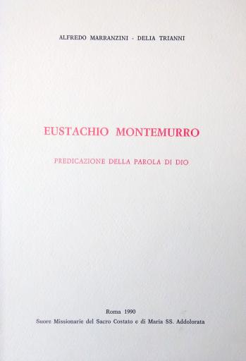 Eustachio Montemurro epistolario supplemento